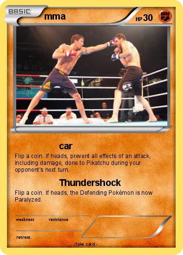 Pokemon mma