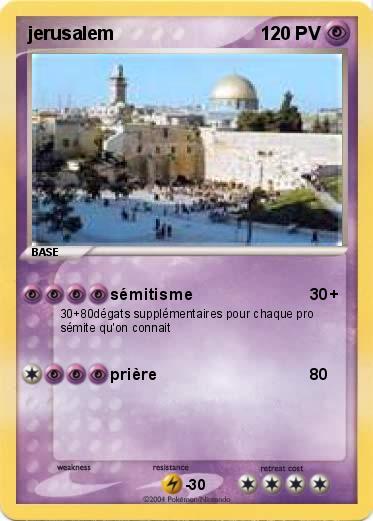 Pokemon jerusalem
