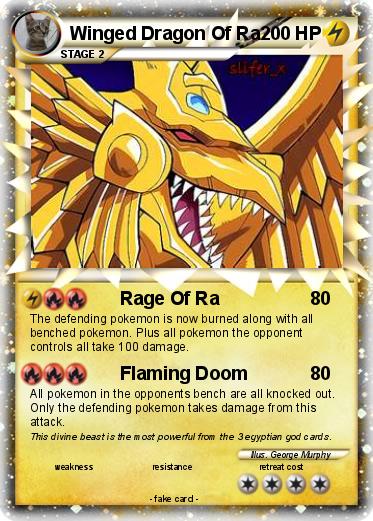 Pokemon Winged Dragon Of Ra