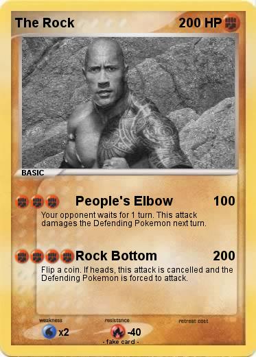 Pokemon The Rock