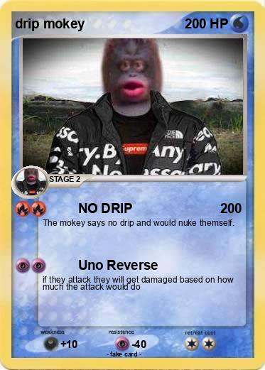 Pokemon drip mokey