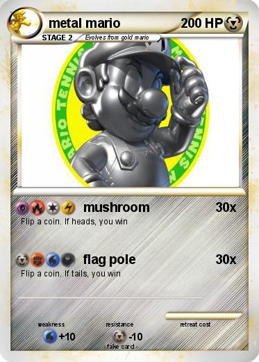 Pokemon metal mario