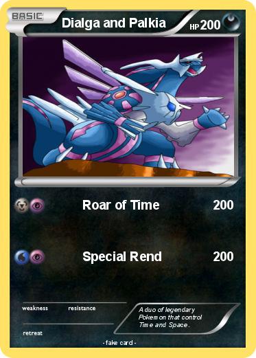 Pokemon Dialga and Palkia