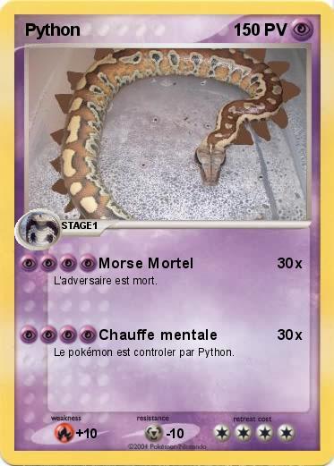Pokemon Python