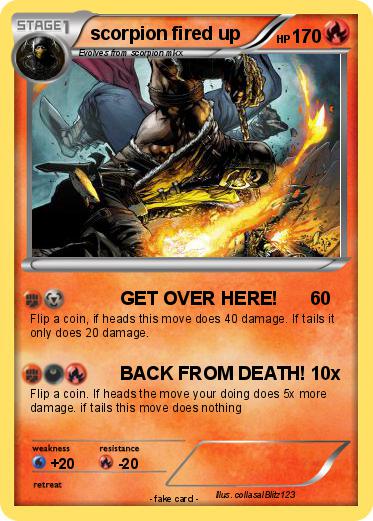 Pokemon scorpion fired up