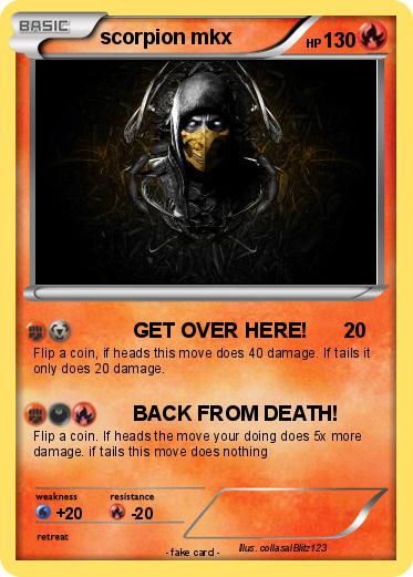 Pokemon scorpion mkx