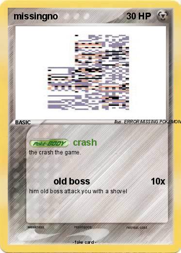Pokemon missingno