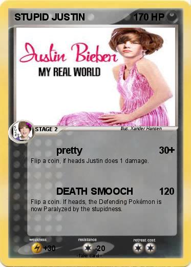 Pokemon STUPID JUSTIN