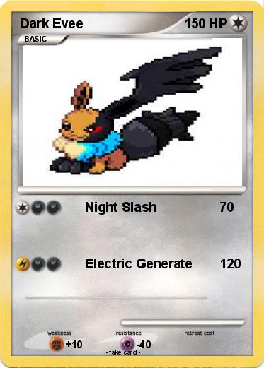 Pokemon Dark Evee