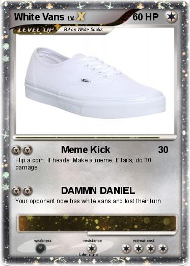 Pokemon White Vans