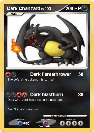 Pokemon Dark Charizard