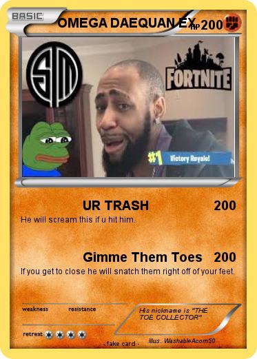 Pokemon OMEGA DAEQUAN EX