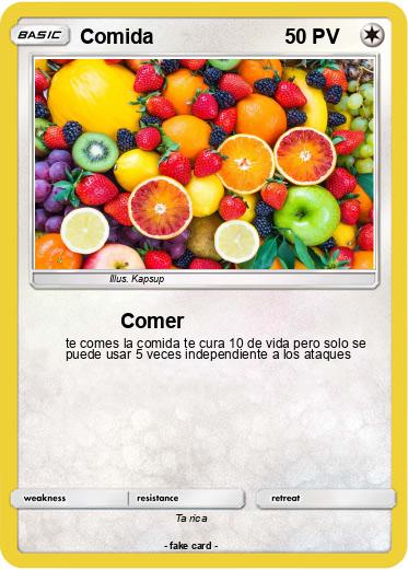 Pokemon Comida
