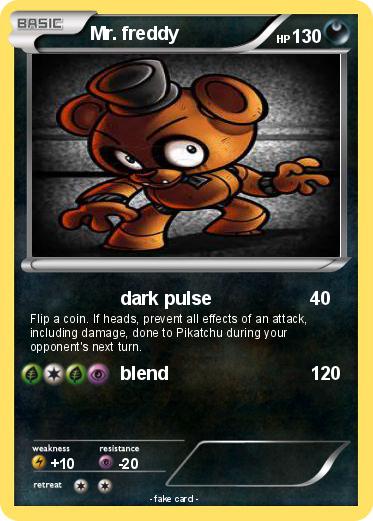 Pokemon Mr. freddy