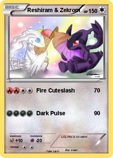 Pokemon Reshiram & Zekrom