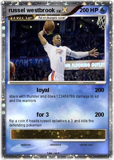 Pokemon russel westbrook