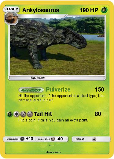 Pokemon Ankylosaurus