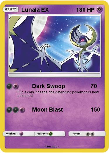 Pokemon Lunala EX