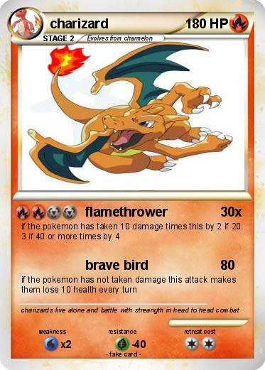 Pokemon charizard