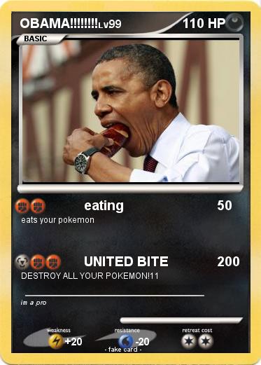 Pokemon OBAMA!!!!!!!!