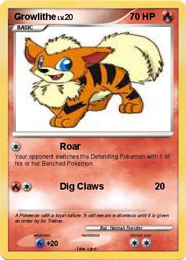 Pokemon Growlithe