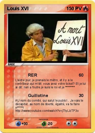 Pokemon Louis XVI