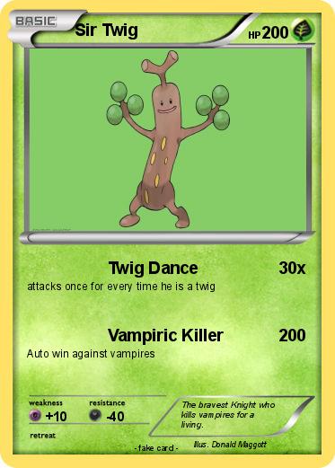 Pokemon Sir Twig