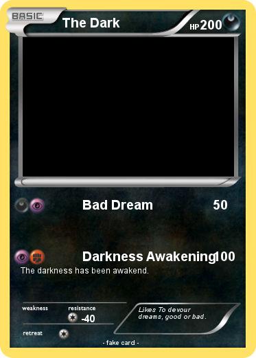 Pokemon The Dark