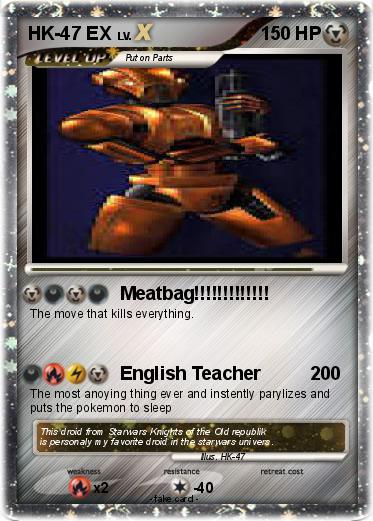 Pokemon HK-47 EX