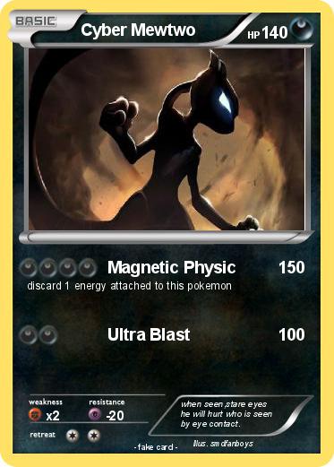 Pokemon Cyber Mewtwo