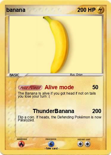 Pokemon banana