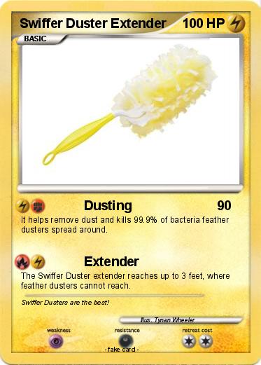 Pokemon Swiffer Duster Extender