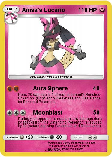 Pokemon Anisa's Lucario