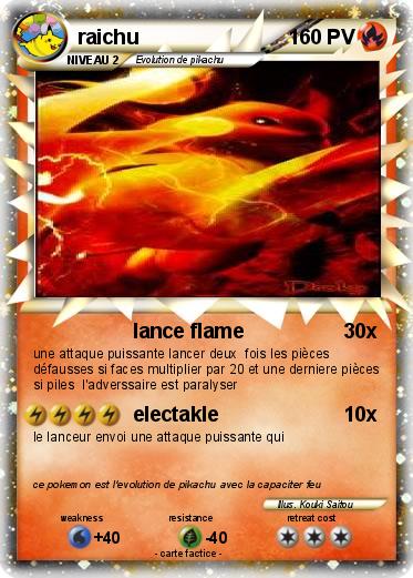 Pokemon raichu