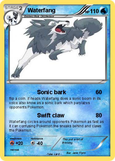 Pokemon Waterfang