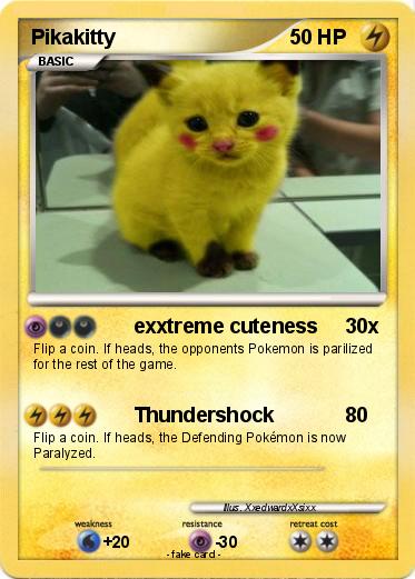 Pokemon Pikakitty