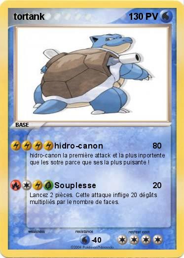Pokemon tortank