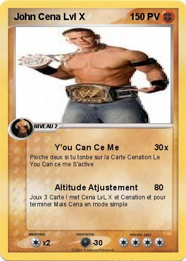 Pokemon John Cena Lvl X