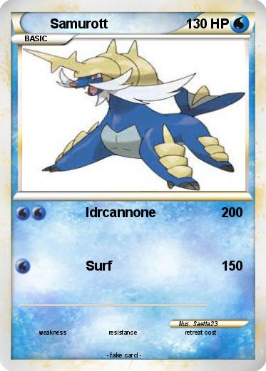 Pokemon Samurott