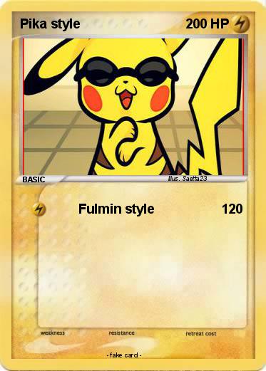 Pokemon Pika style