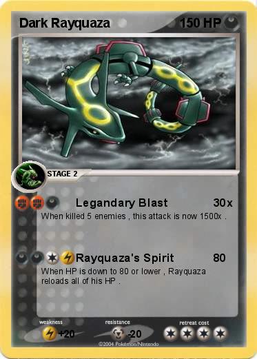 Pokemon Dark Rayquaza
