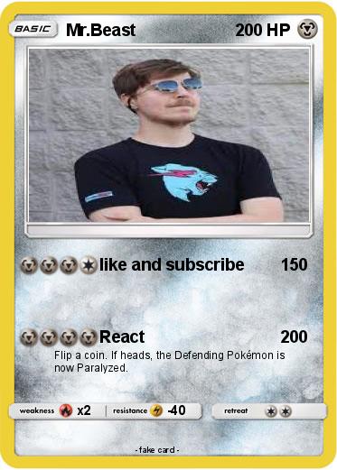 Pokemon Mr.Beast