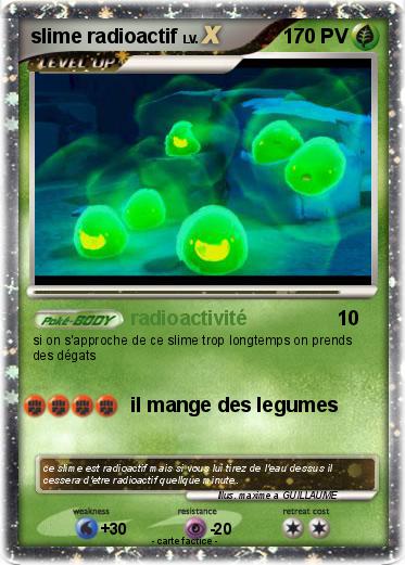 Pokemon slime radioactif
