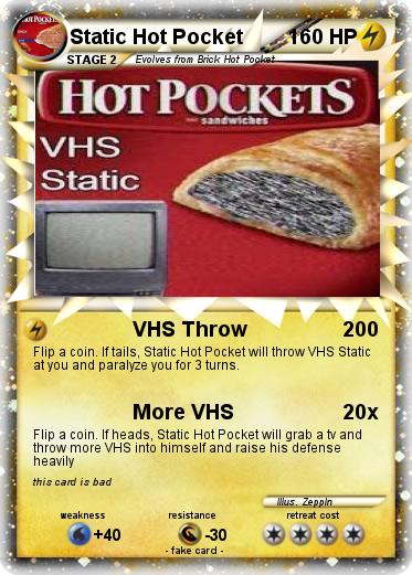 Pokemon Static Hot Pocket