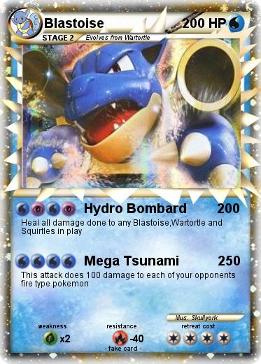 Pokemon Blastoise