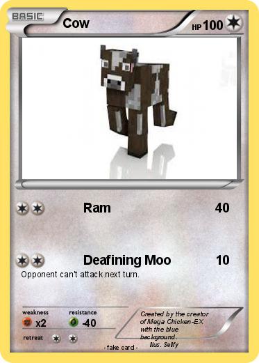 Pokemon Cow