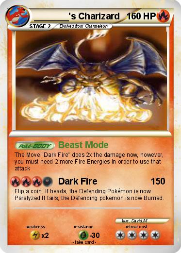 Pokemon _______'s Charizard