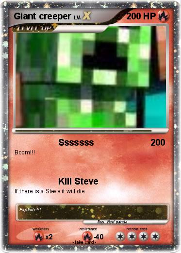 Pokemon Giant creeper