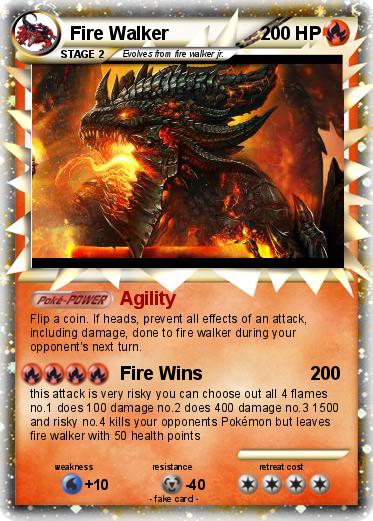 Pokemon Fire Walker