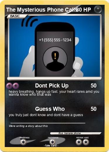Pokemon The Mysterious Phone Calls
